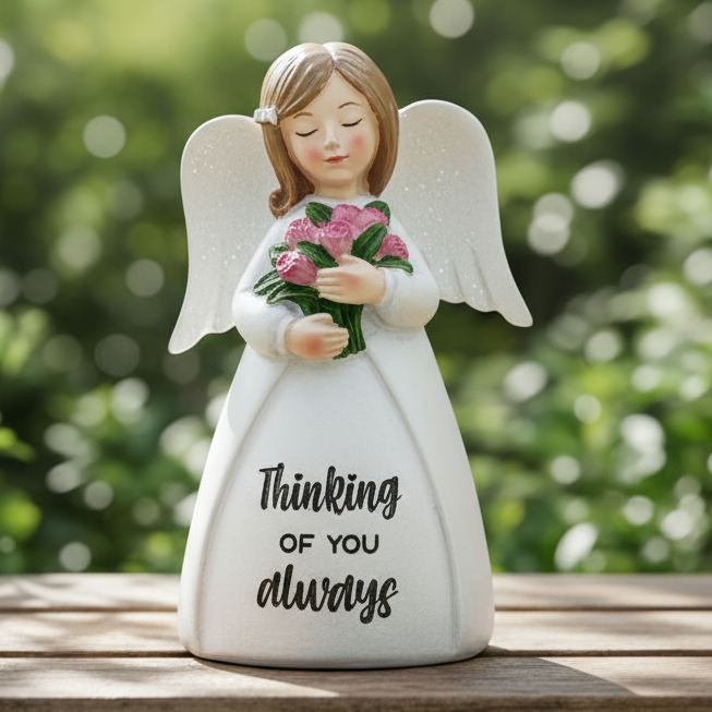 Angel Statue Thinking of You 10.5 cm