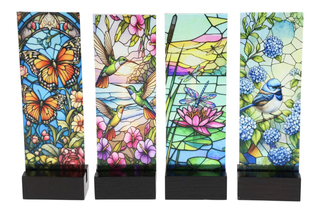 Wall Plaque Stained Nature Designs