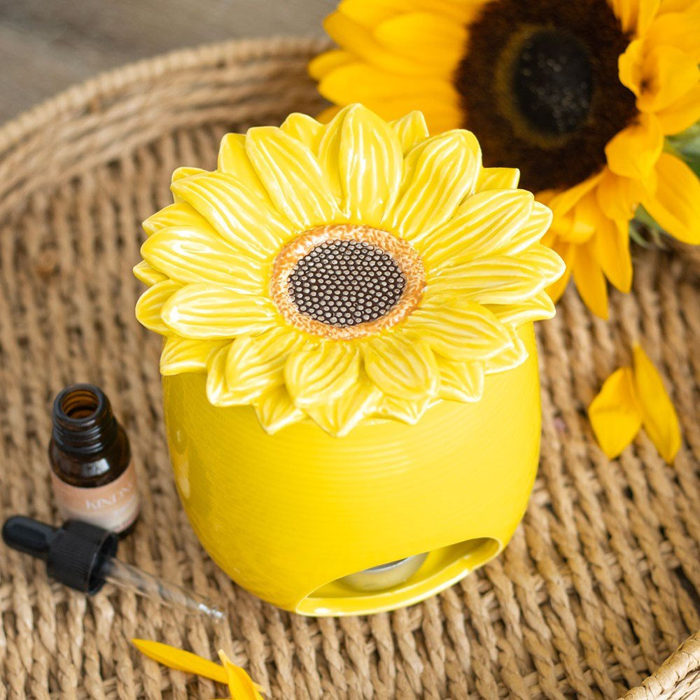 Oil Burner Sunflower 12.5 cm