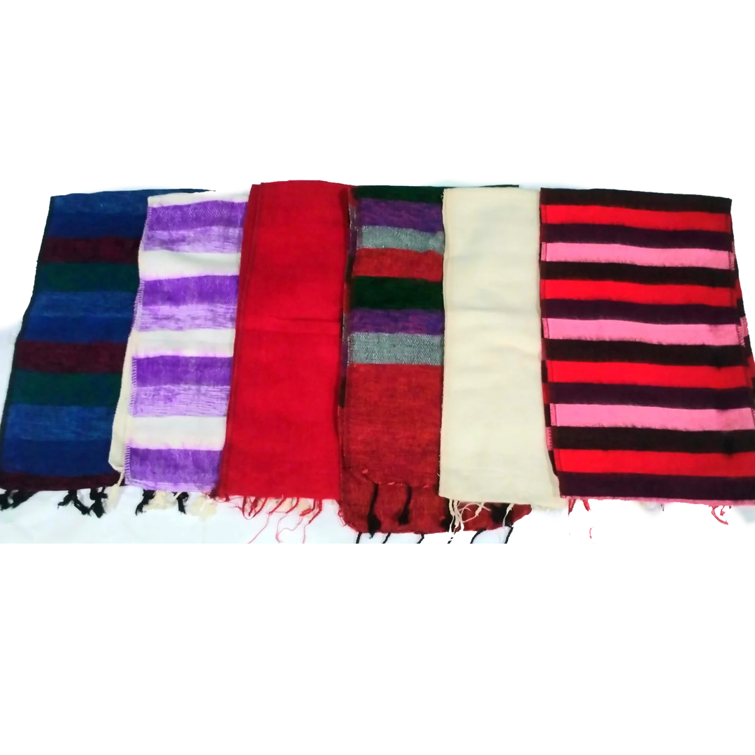 Scarf Wool Long Assorted 90 cm