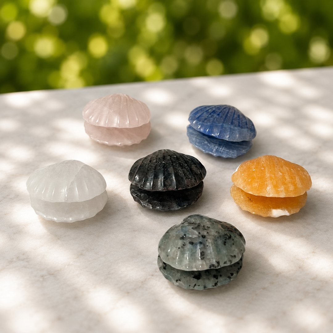 Shell Crystal Carving