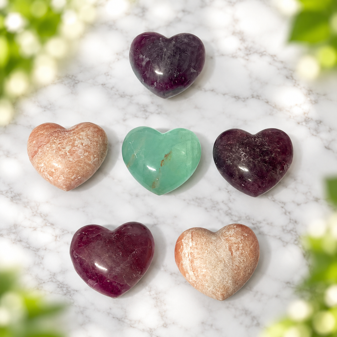 Puff Heart Crystal 3.0 cm
