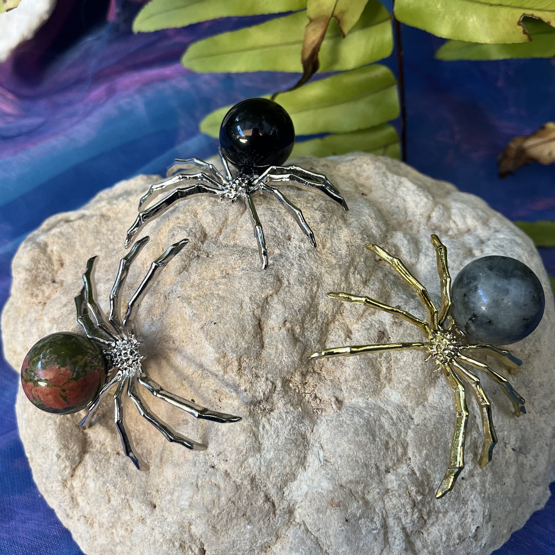 Spider with Crystal Sphere | Carpe Diem with Remi