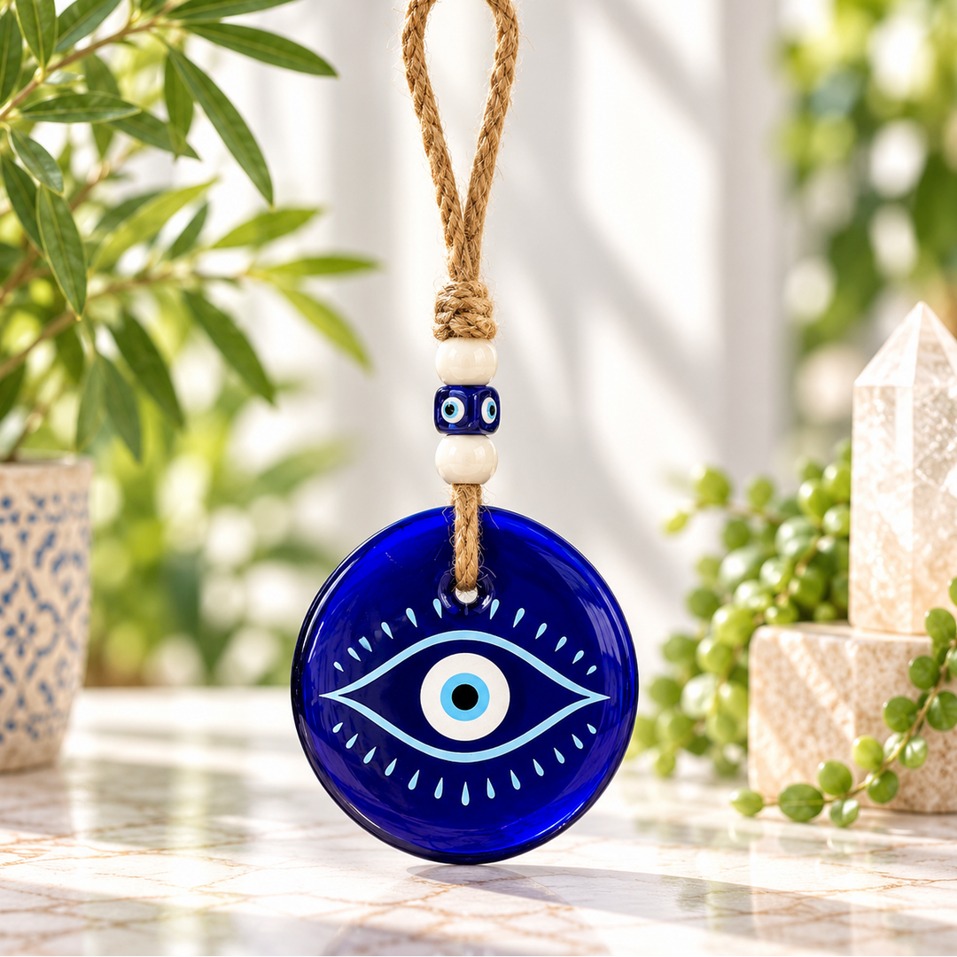 Evil Eye Blue Glass Hanging 8 cm