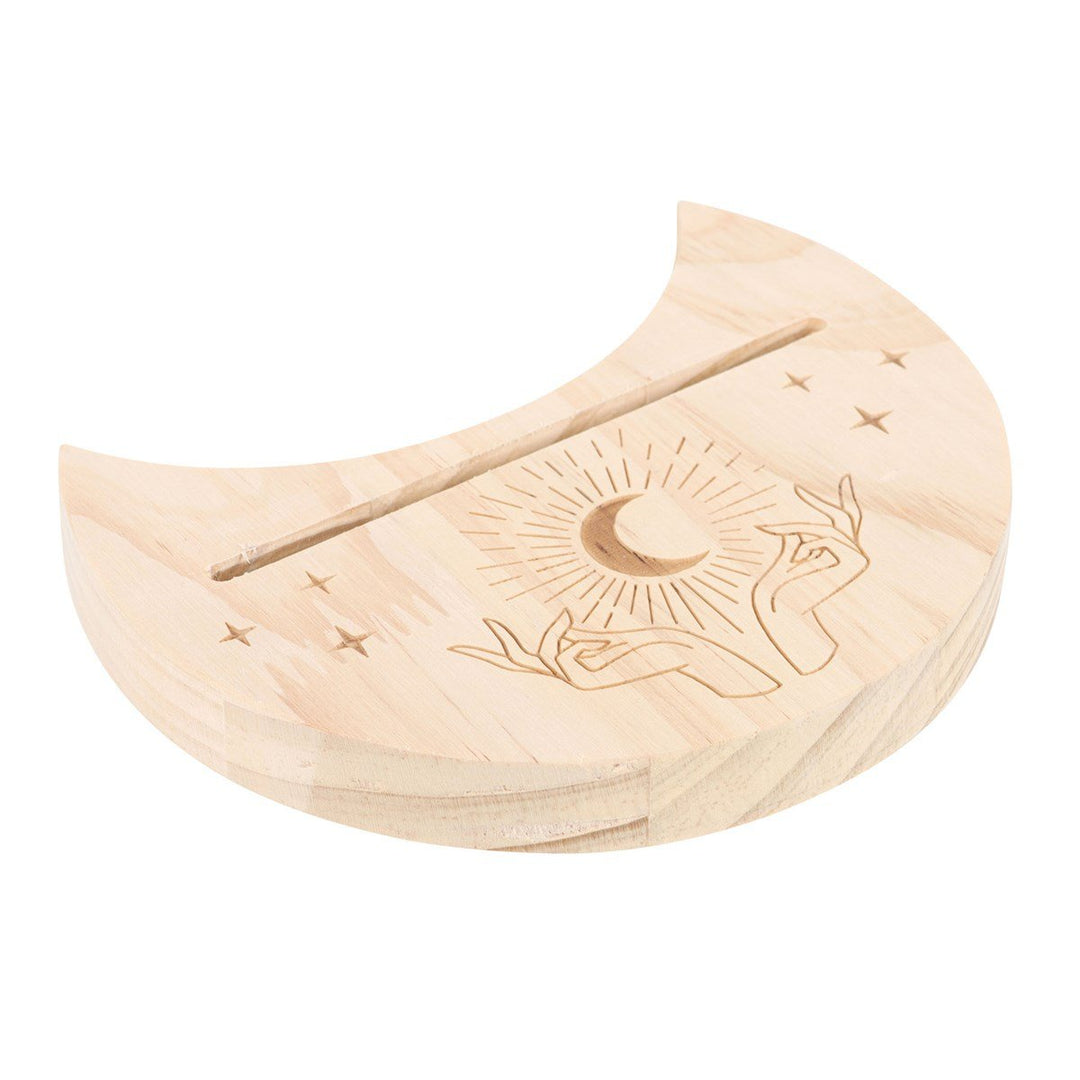 Tarot Stand Mystical Hands Cresent Moon