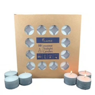 Tealight Candles Unscented  50 x 9 Hours