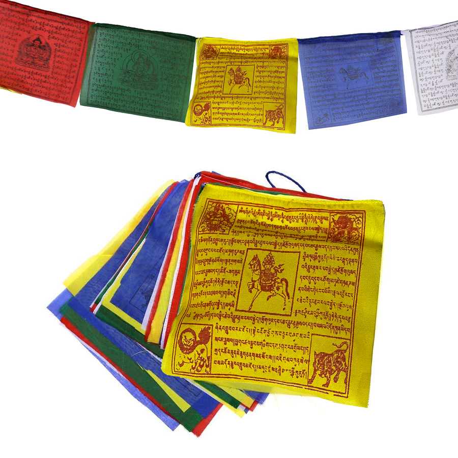 Tibetan Prayer Flags Set of 5 | Carpe Diem With Remi