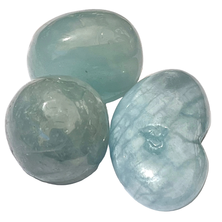 Aquamarine Tumble - Stone of Courage