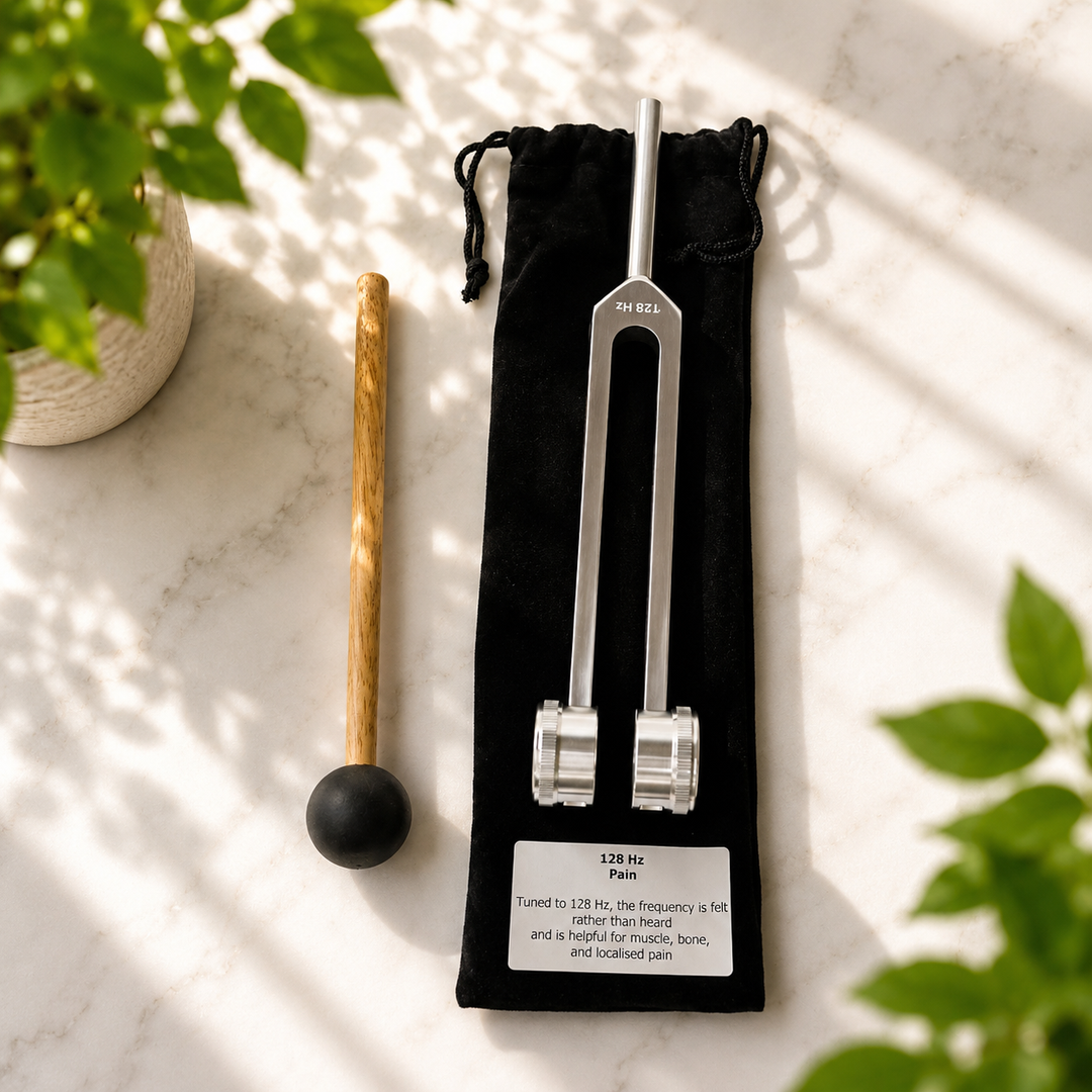 Tuning Fork 128 Hz Alloy with Striker Weighted | Carpe Diem With Remi