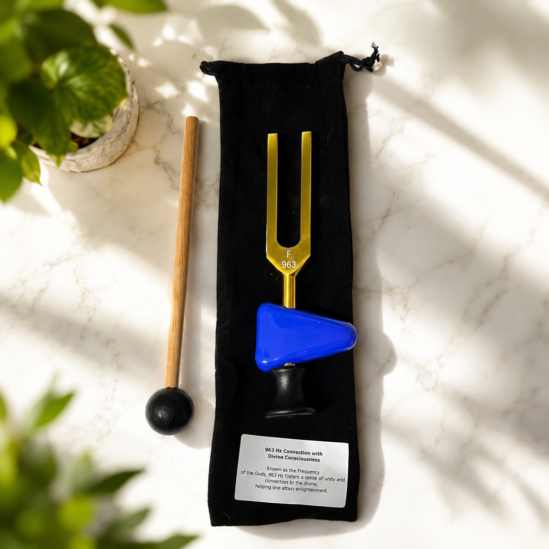 Tuning Fork 963 Hz Gold Unweighted | Carpe Diem With Remi
