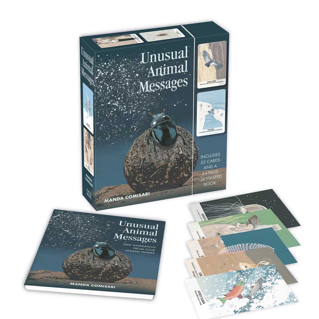 Unusual Animal Messages Oracle Cards Was $52