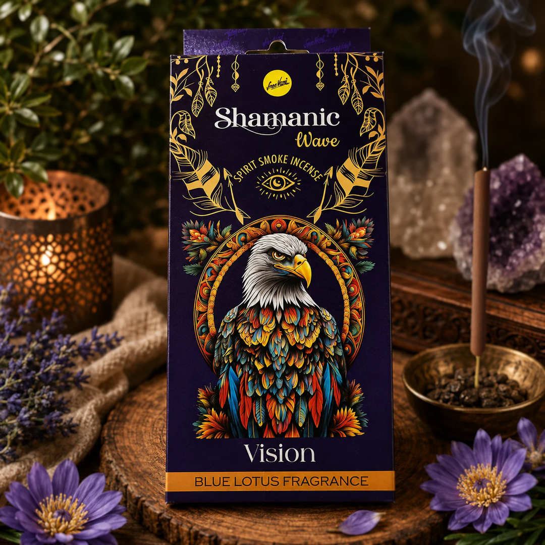 Shamanic Wave Vision Blue Lotus Incense Sticks
