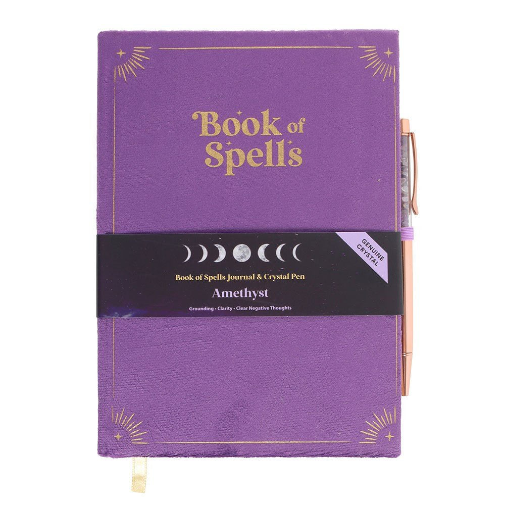 Journal Book of Spells with Pen