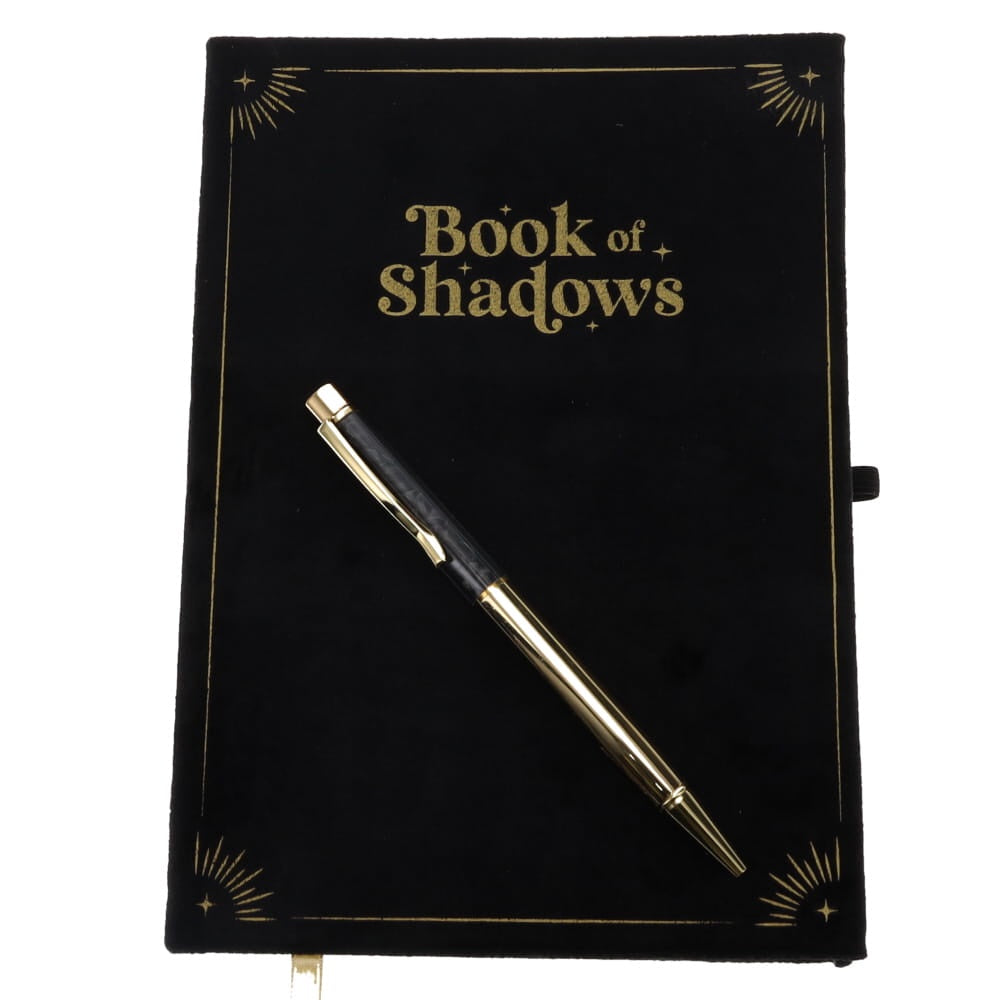 Journal Book of Shadows with Pen