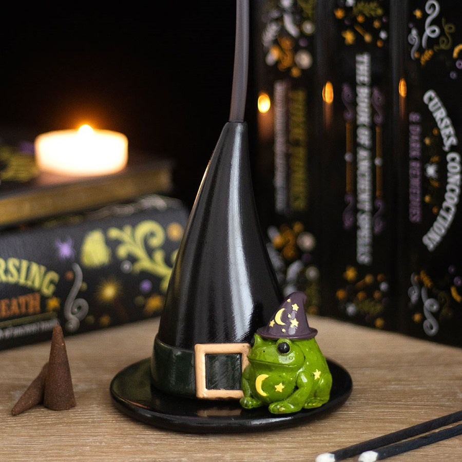 Cone Holder Witches Hat with Toad | Carpe Diem With Remi