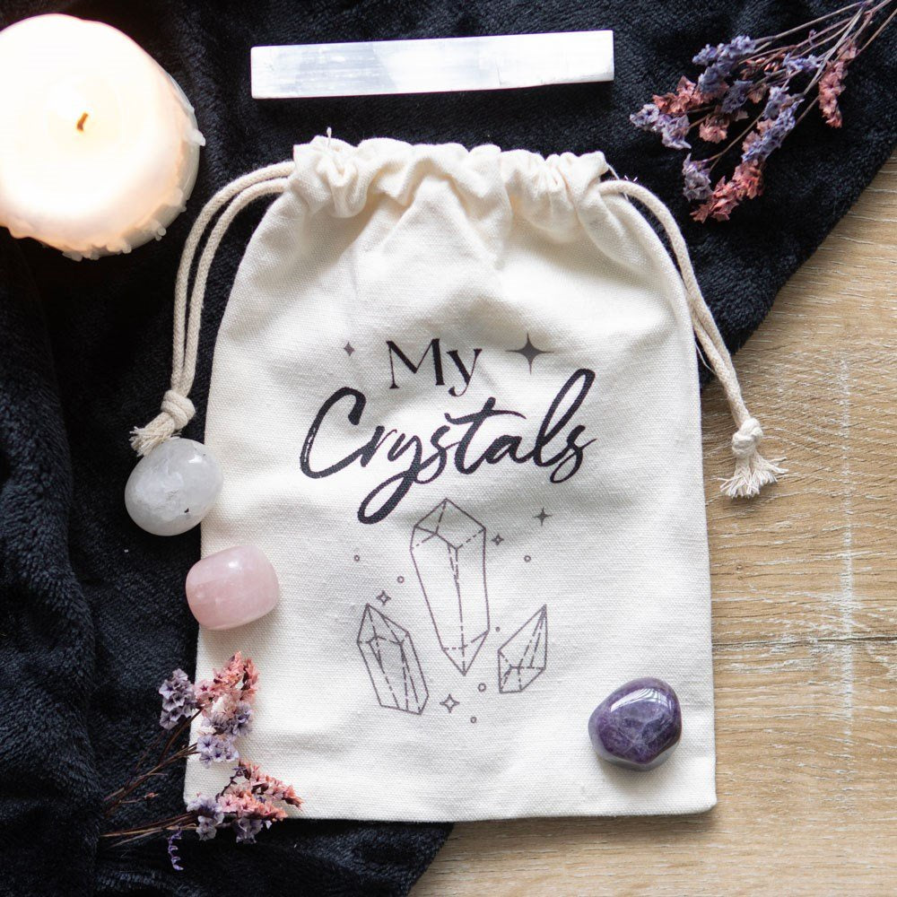 Bag My Crystals Cotton