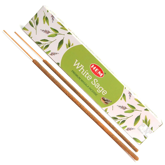 Hem White Sage Masala Flat Pack Incense 15g