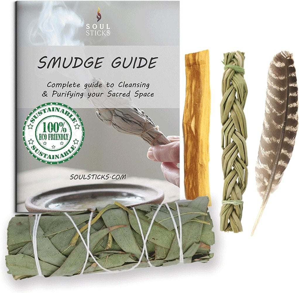 Smudge Kit Eucalyptus Sage Starter