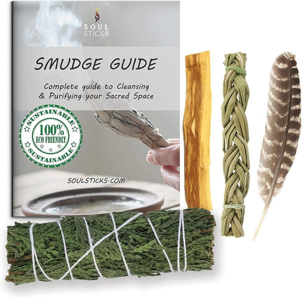 Smudge Kit Cedar Sage Starter