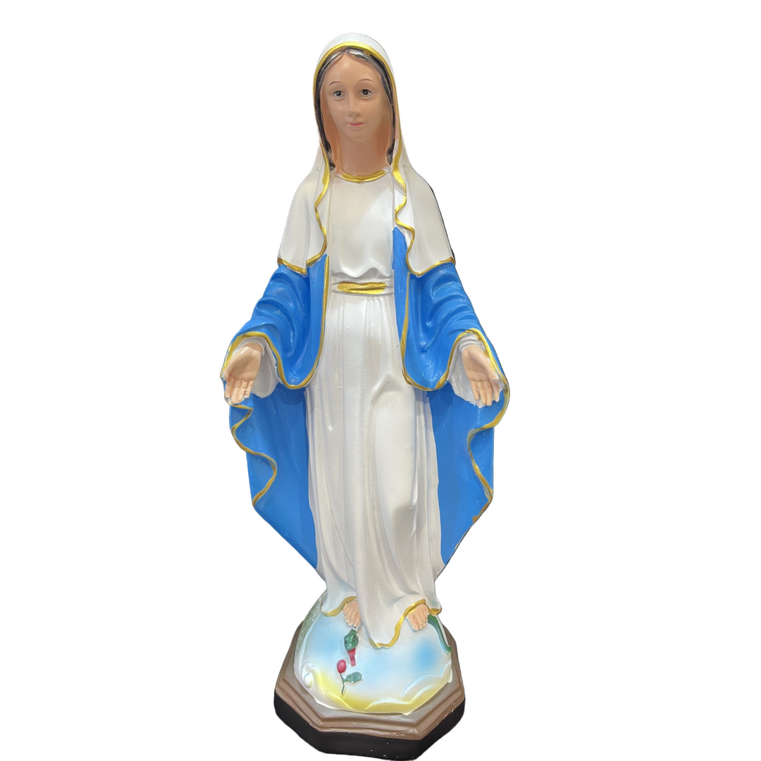 Saint Mary Statue Blue 20 cm