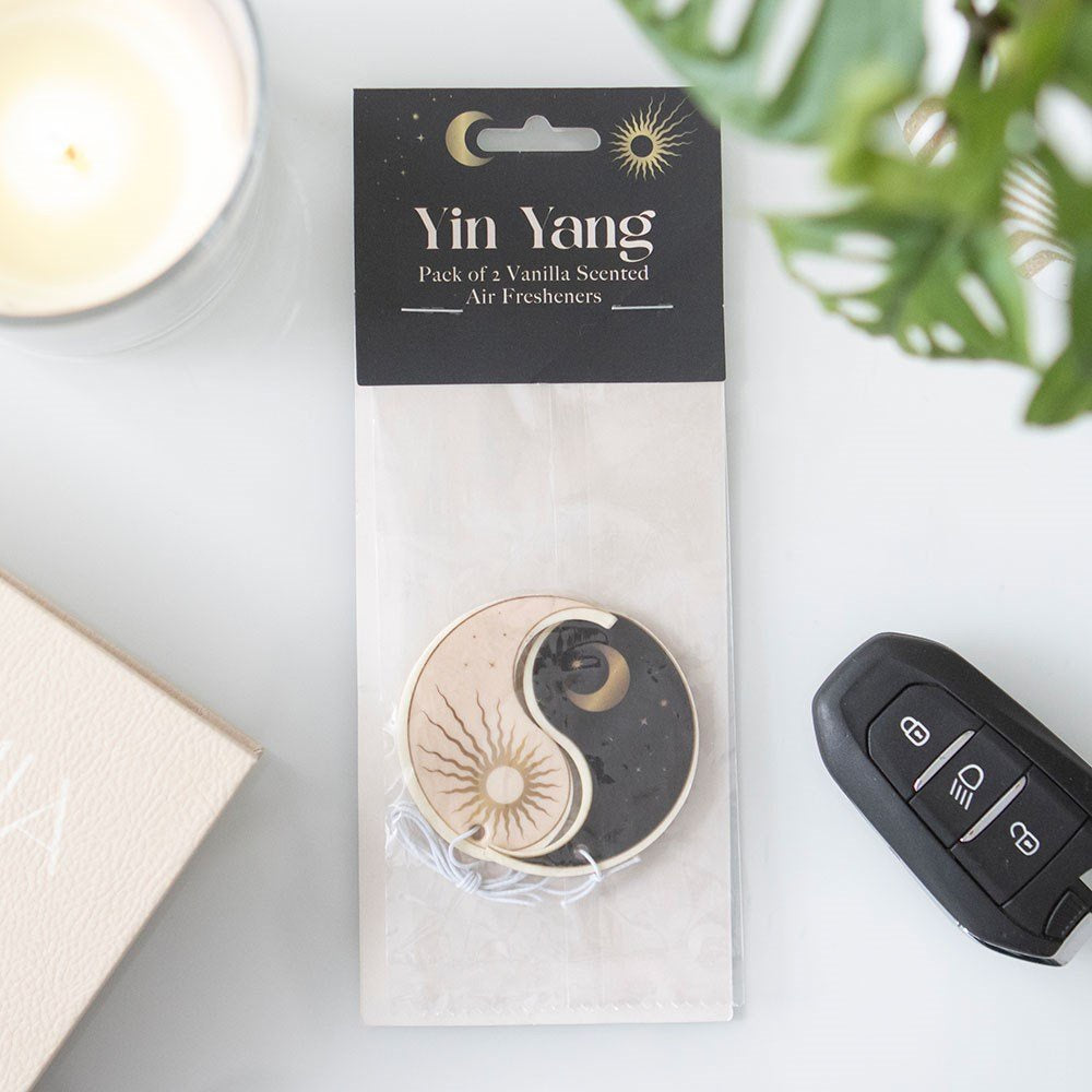 Air Freshener Vanilla Ying and Yang Set