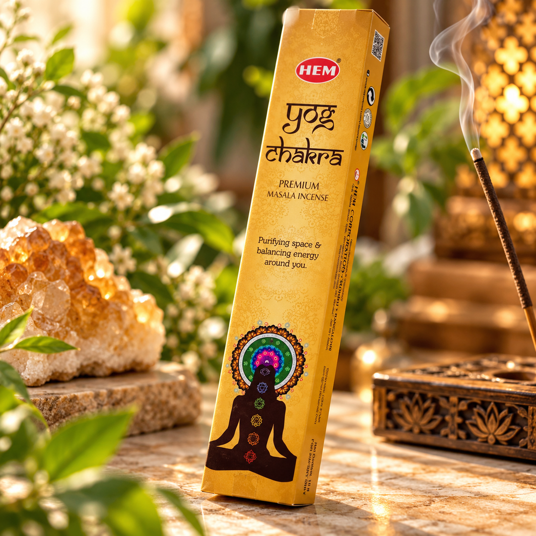 Hem Masala Yog Chakra Incense 15g | Carpe Diem With Remi