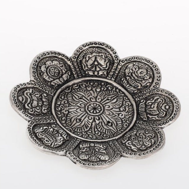 Incense Burner Auspicious Symbols 11.5 cm