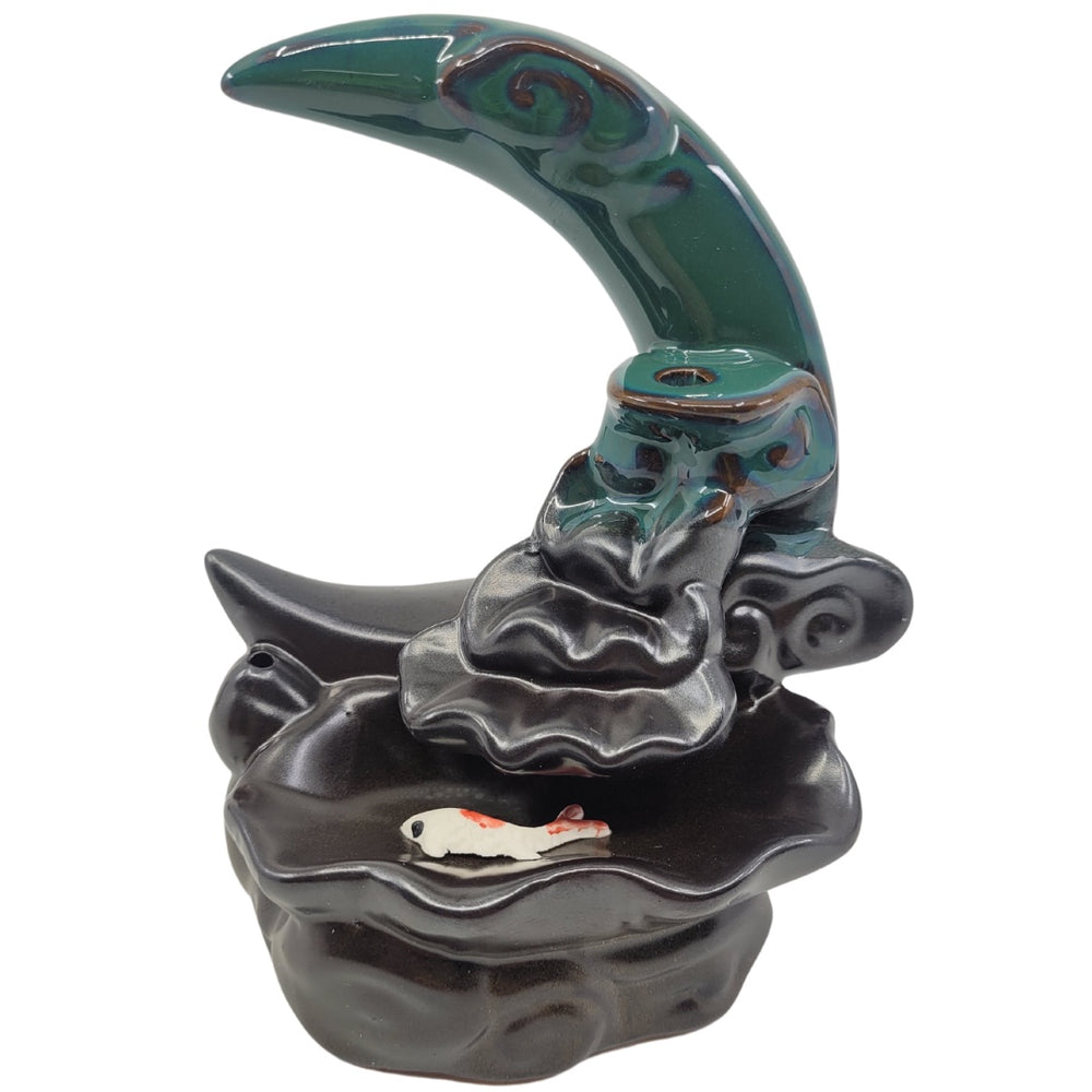 Backflow Burner Crescent Moon | Carpe Diem With Remi