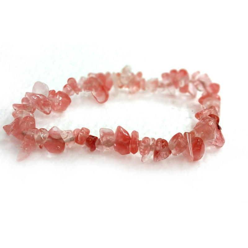 Bracelet Cherry Quartz Chip