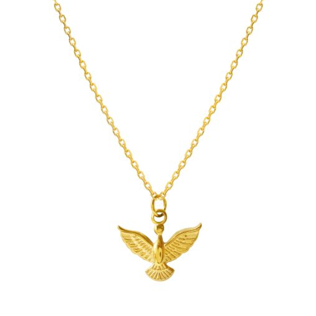 Necklace Eagle Gold Plated