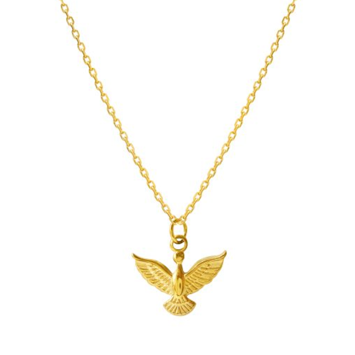 Necklace Eagle Gold Plated