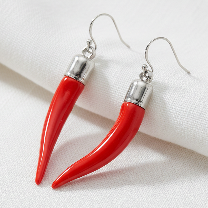 Earrings product shot