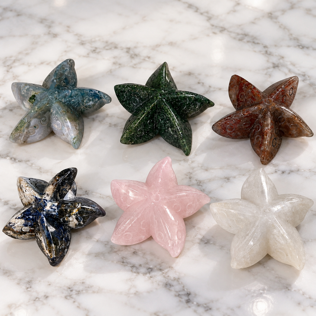 Starfish Crystal Carving