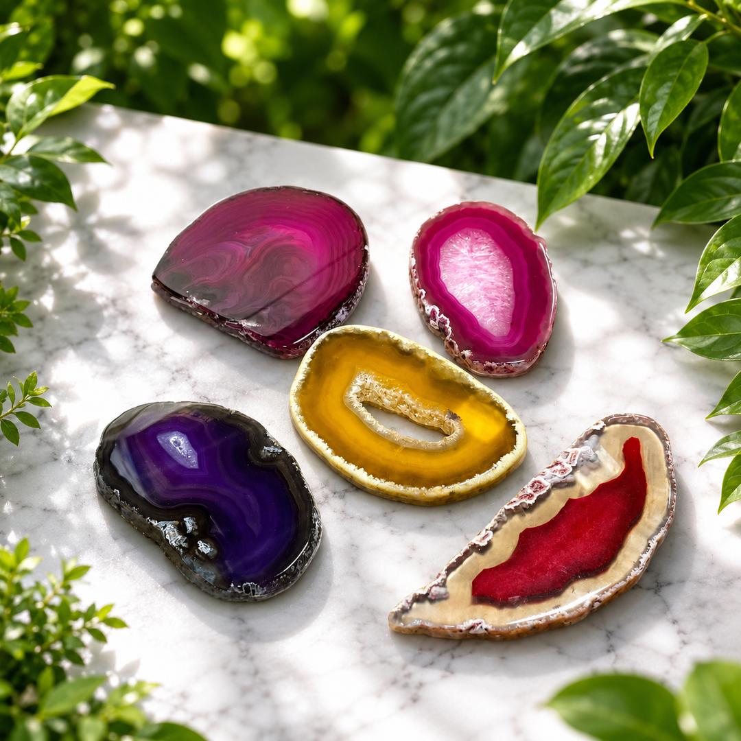 Agate Slice Colours