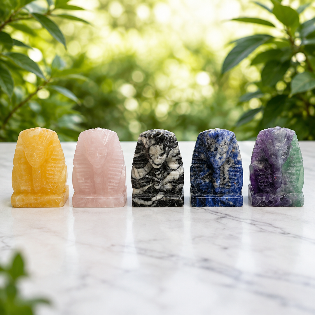 Egyptian Pharaoh Carving Assorted