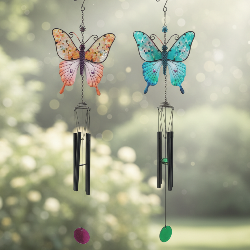 Windchime Butterfly 80 cm