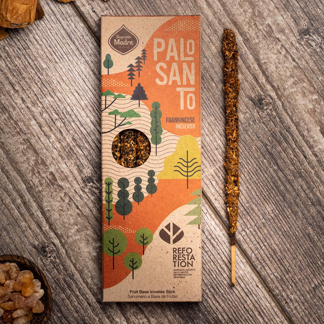 Palo Santo and Frankincense Incense 4 Short Sticks