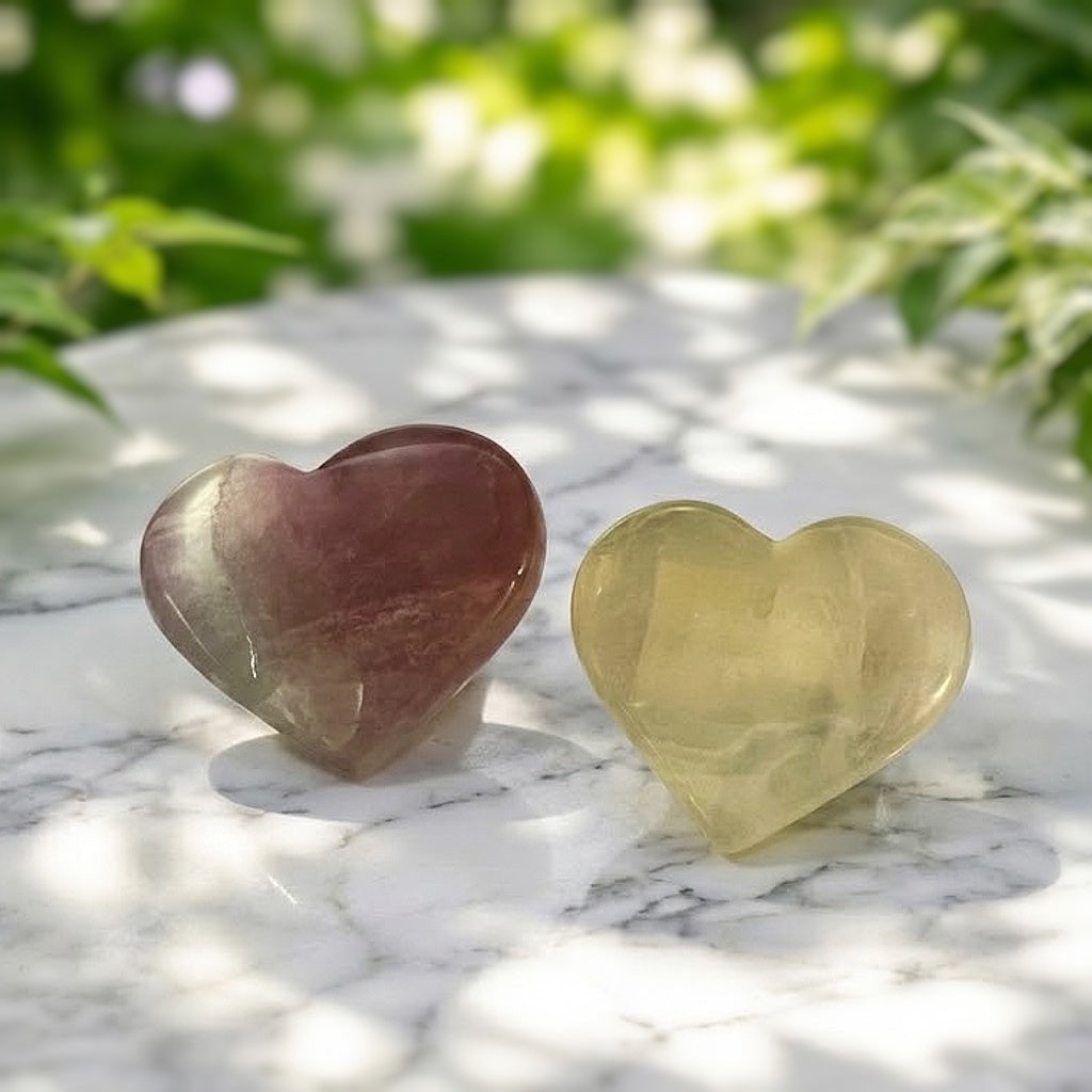 Heart Fluorite Mini 3.0 cm