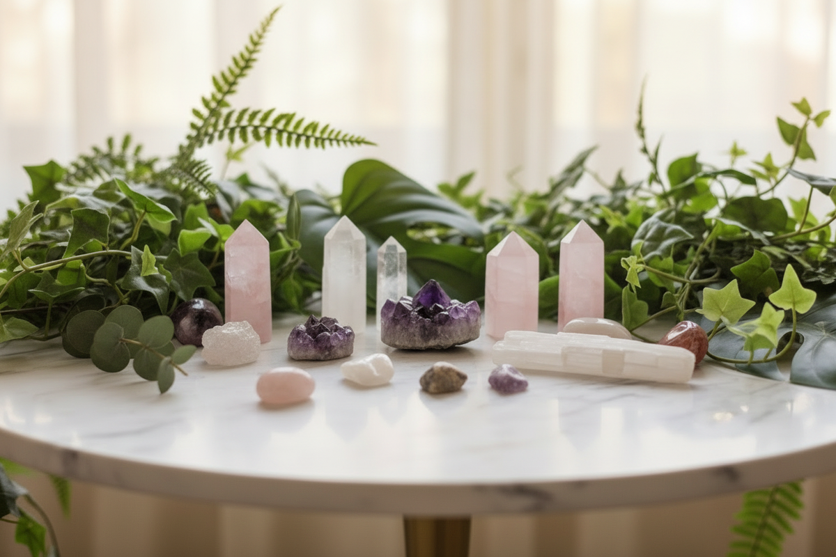 It's good but can you crop in more so the focus is on the crystals.