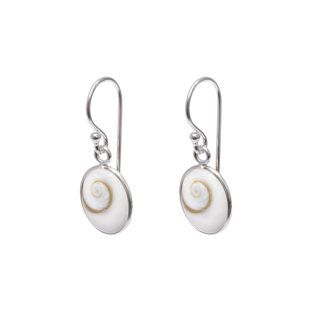 Earrings Shiva Shell Oval