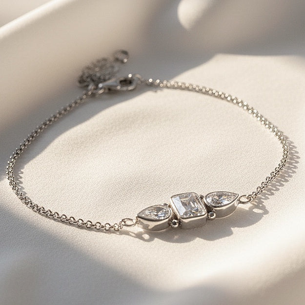 Bracelet Zircon Facets