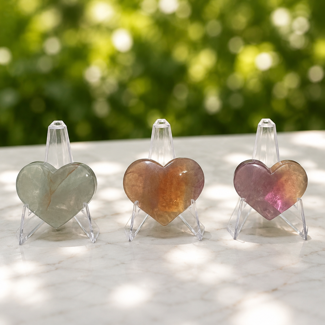 Heart Fluorite Petite