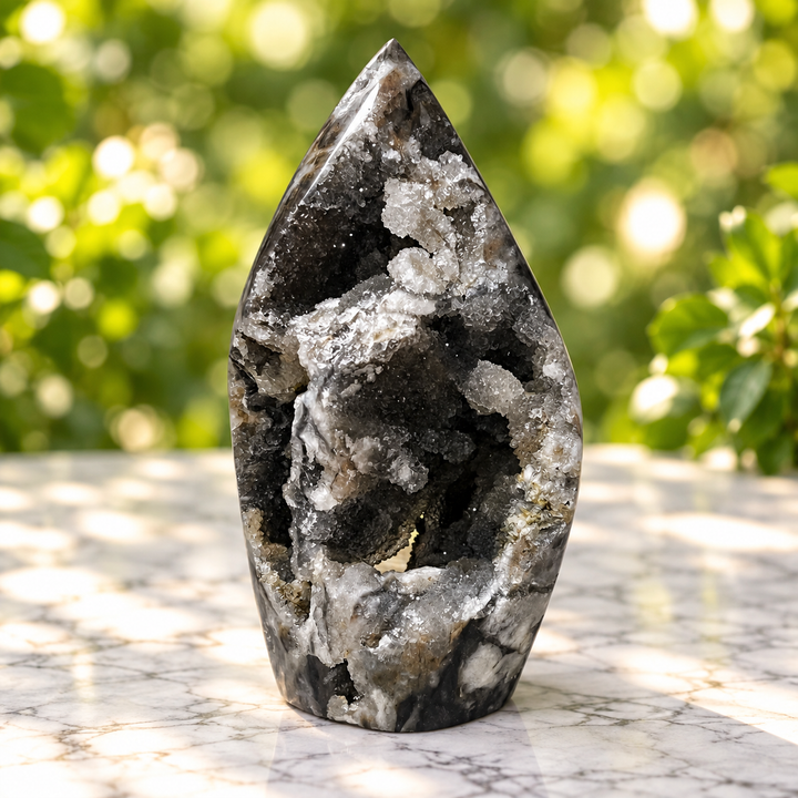 Point Sphalerite Druzy Freeform | Carpe Diem With Remi