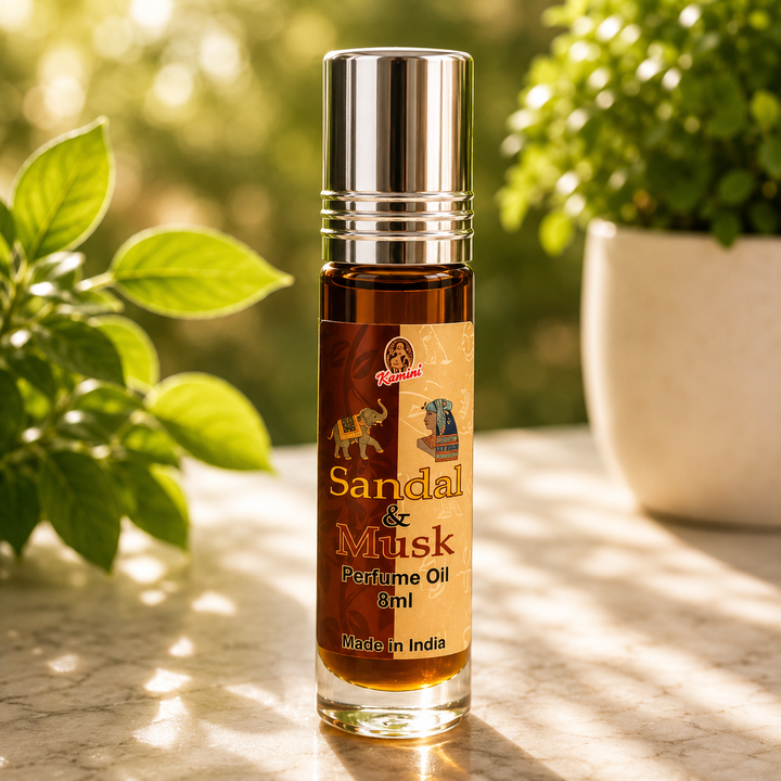 Kamini Perfume Sandal Musk Roll-on 8ml