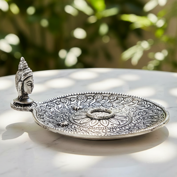 Incense Burner Buddha Head 10 cm