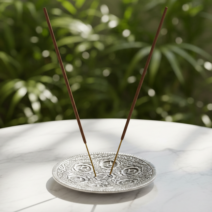 Incense Holder Chakra Symbols 11 cm