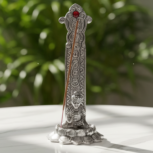 Incense Burner Buddha 7 Chakra Tall