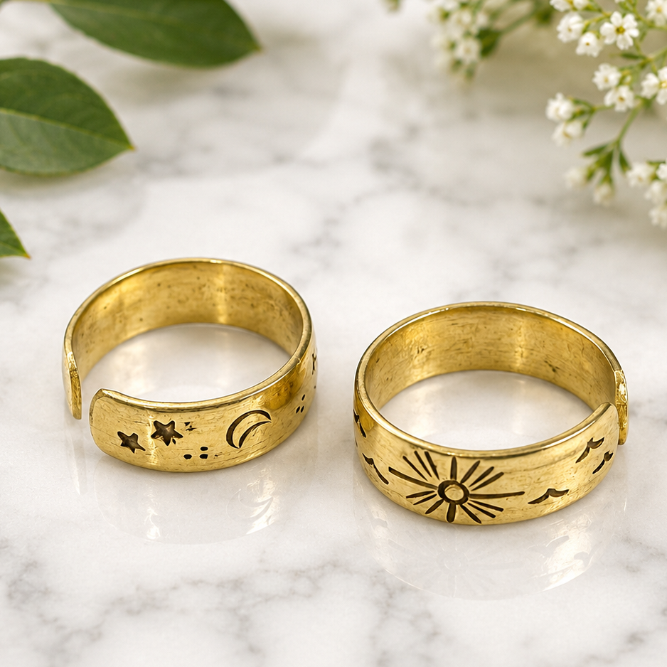 Ring Celestial Brass