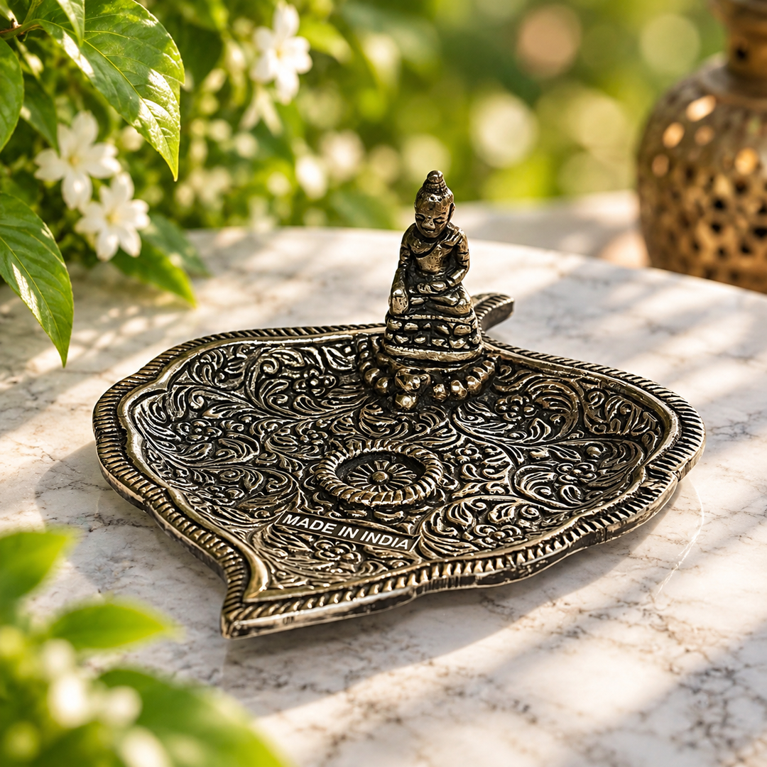 Incense Holder Buddha Silver | Carpe Diem With Remi