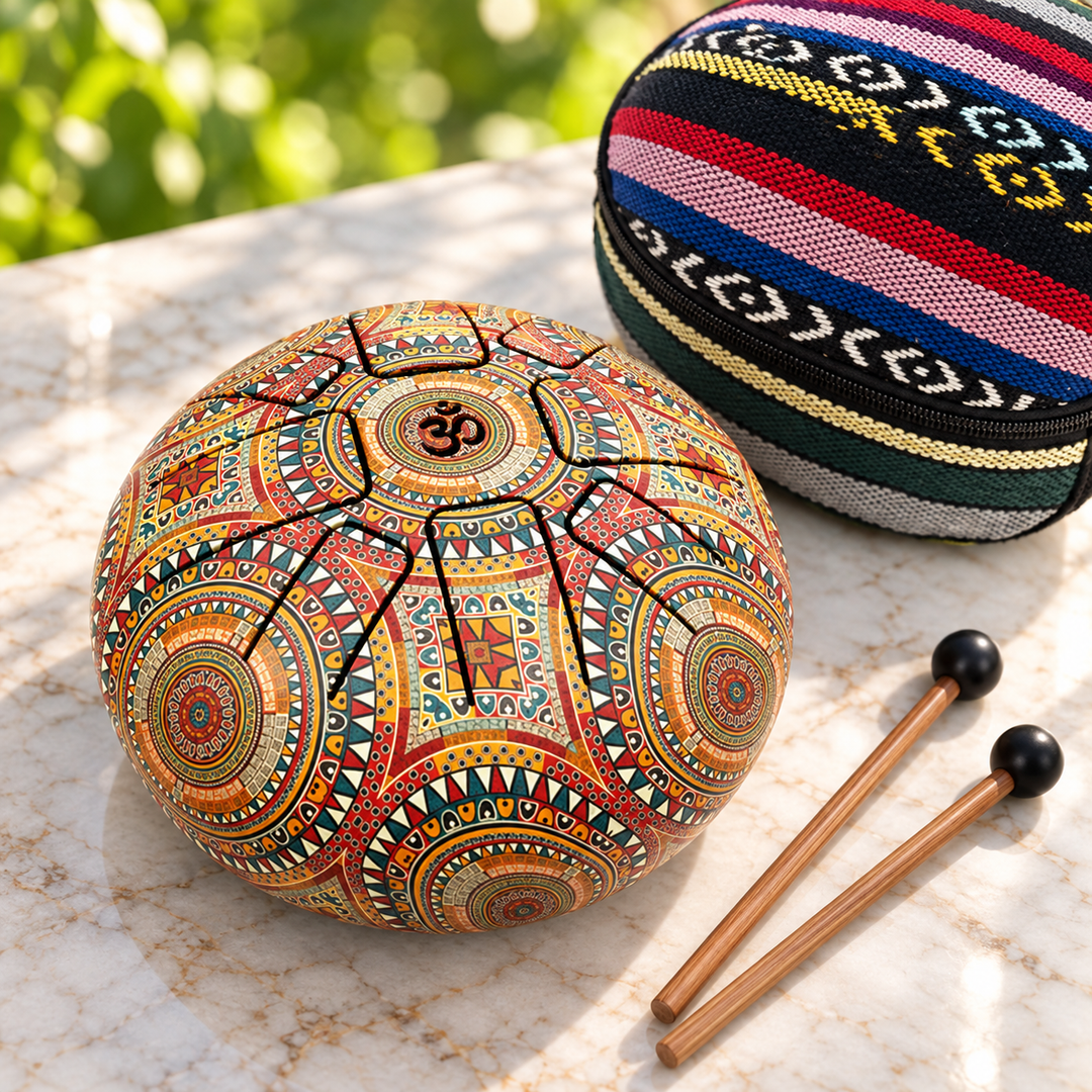 Tongue Drum Hapi Aztec Om Set 20 cm - Instore Only